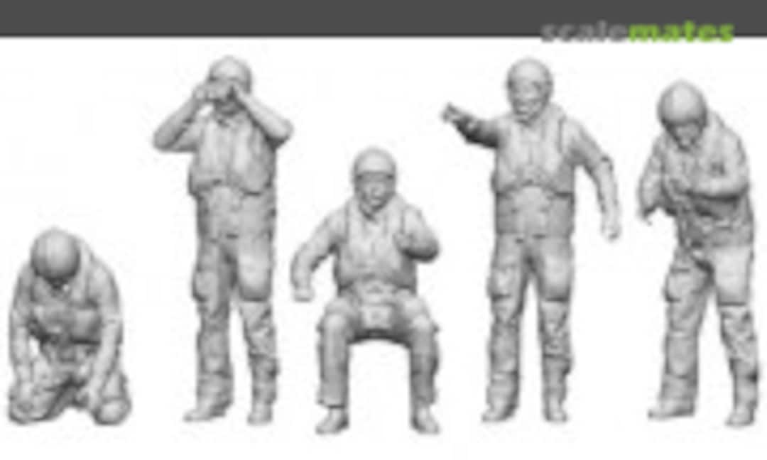 1:76 RNLI Crew on Deck (Modelu 1341-076) 1341-076