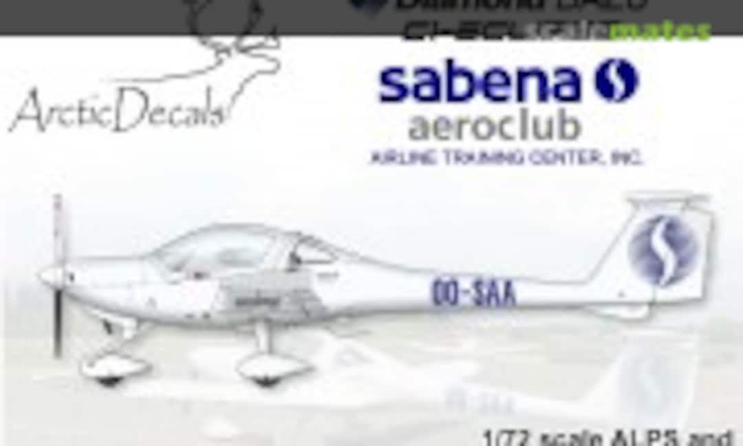 1:72 Diamond DA20 Sabena (Arctic Decals ARC72-135A) ARC72-135A