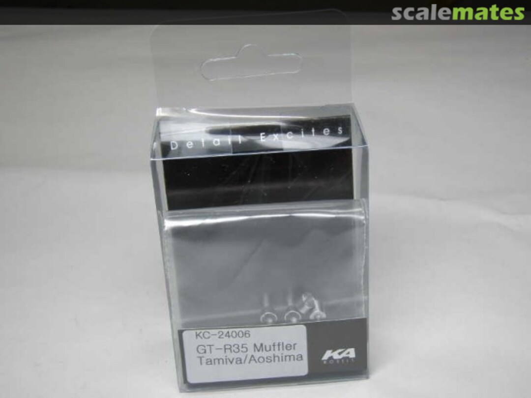 Boxart Nissan GT-R R35 Muffler for Tamiya & Aoshima KC-24006 KA Models Boxart Nissan GT-R R35 Muffler for Tamiya & Aoshima KC-24006 KA Models