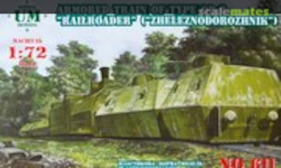 1:72 Armored Train of Type OB-3 "Railroader" (UM Military Technics 611) 611