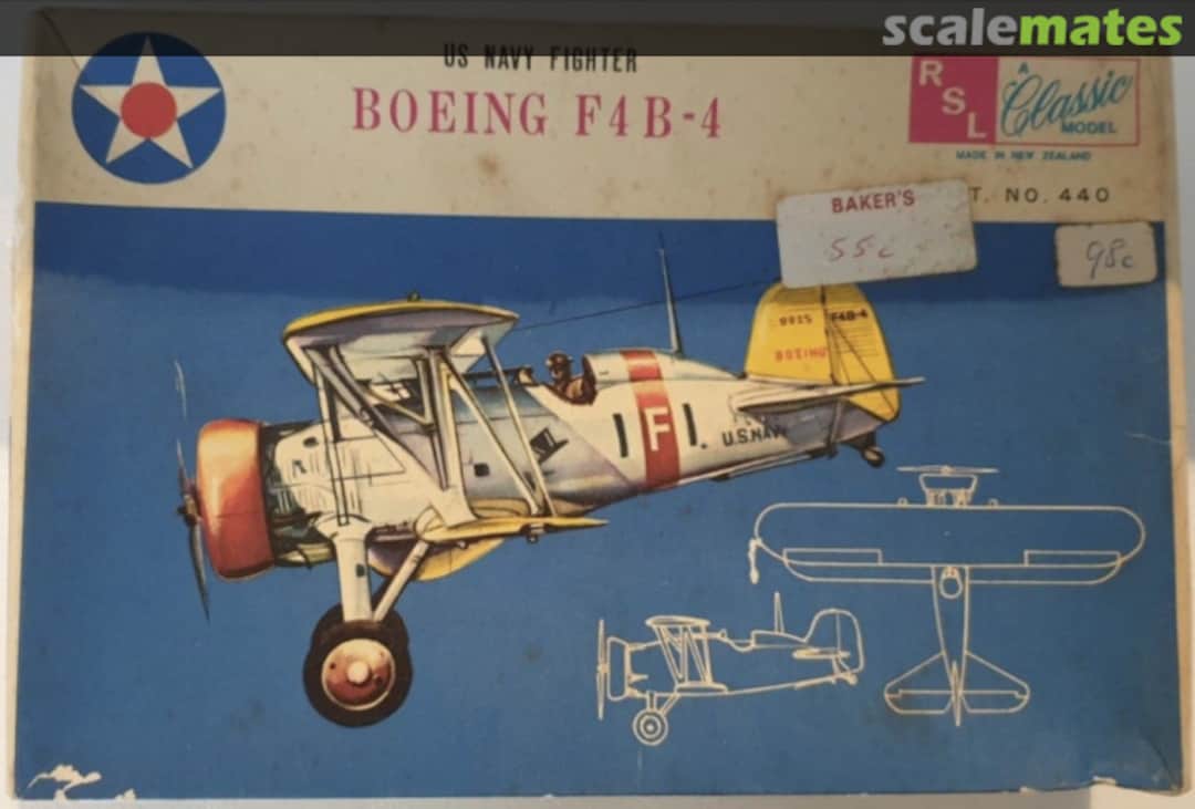 Boxart Boeing F4B-4 440 RSL Classic Models Boxart Boeing F4B-4 440 RSL Classic Models
