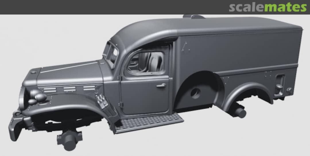 Boxart Dodge WC54 Ambulance 72011601 EMP3d Boxart Dodge WC54 Ambulance 72011601 EMP3d