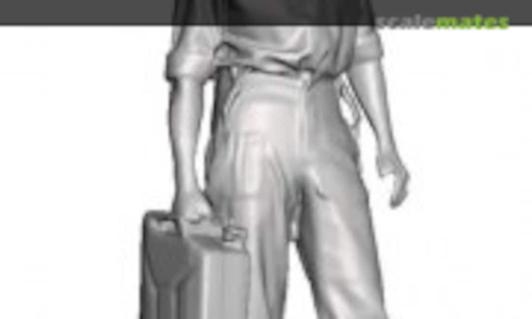 1:32 British Infantry with jerry can (Modelu 1941-032) 1941-032