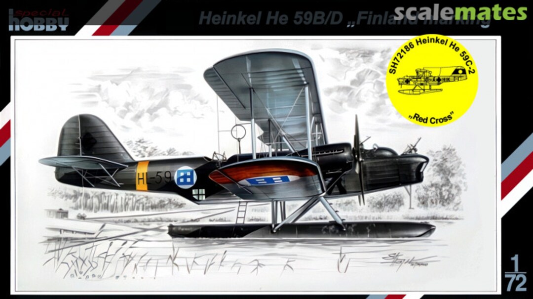 Boxart Heinkel He 59C-2 SH72186 Special Hobby Boxart Heinkel He 59C-2 SH72186 Special Hobby