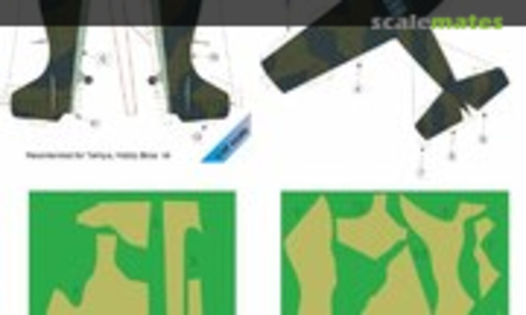 1:48 Martlet Mk.IV in FAA Service Camouflage Painting Mask (LF Models M4839)