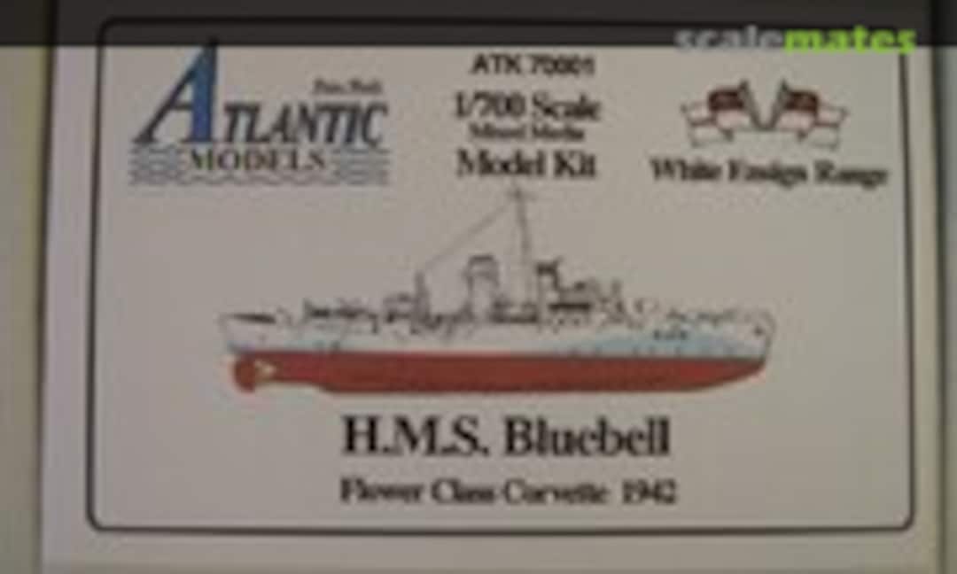 1:700 HMS Bluebell (Atlantic Models ATK 70001)