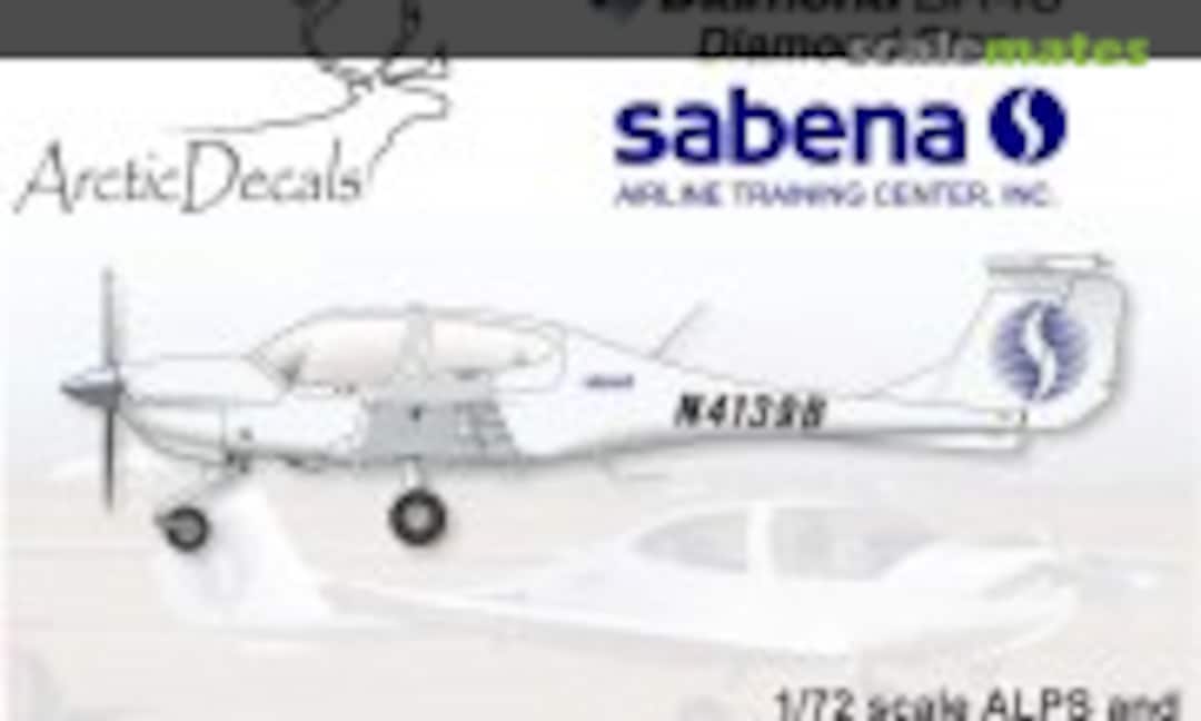 1:72 Diamond DA40 Sabena (Arctic Decals ARC72-136A) ARC72-136A