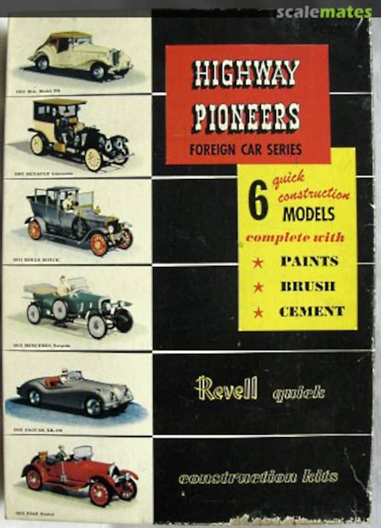 Boxart 6 quick construction models P495 Revell Boxart 6 quick construction models P495 Revell
