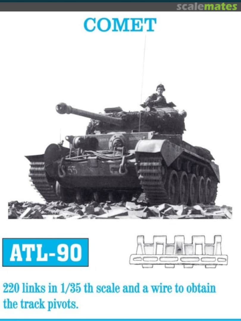 Boxart Comet Track Links ATL-90 Friulmodel