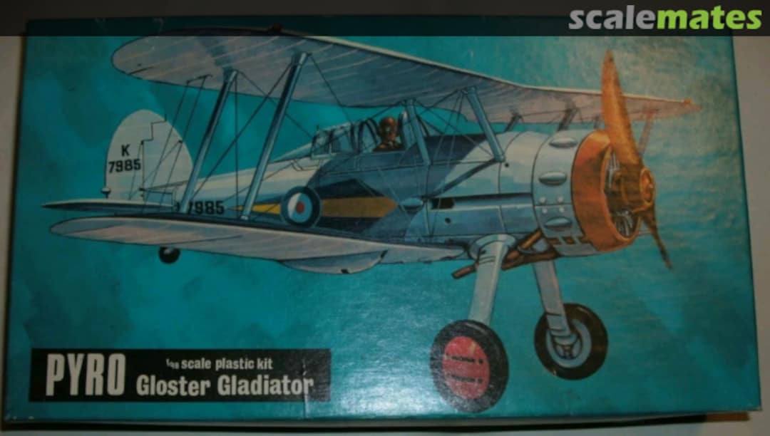 Boxart Gloster Gladiator P607-100 Pyro Boxart Gloster Gladiator P607-100 Pyro