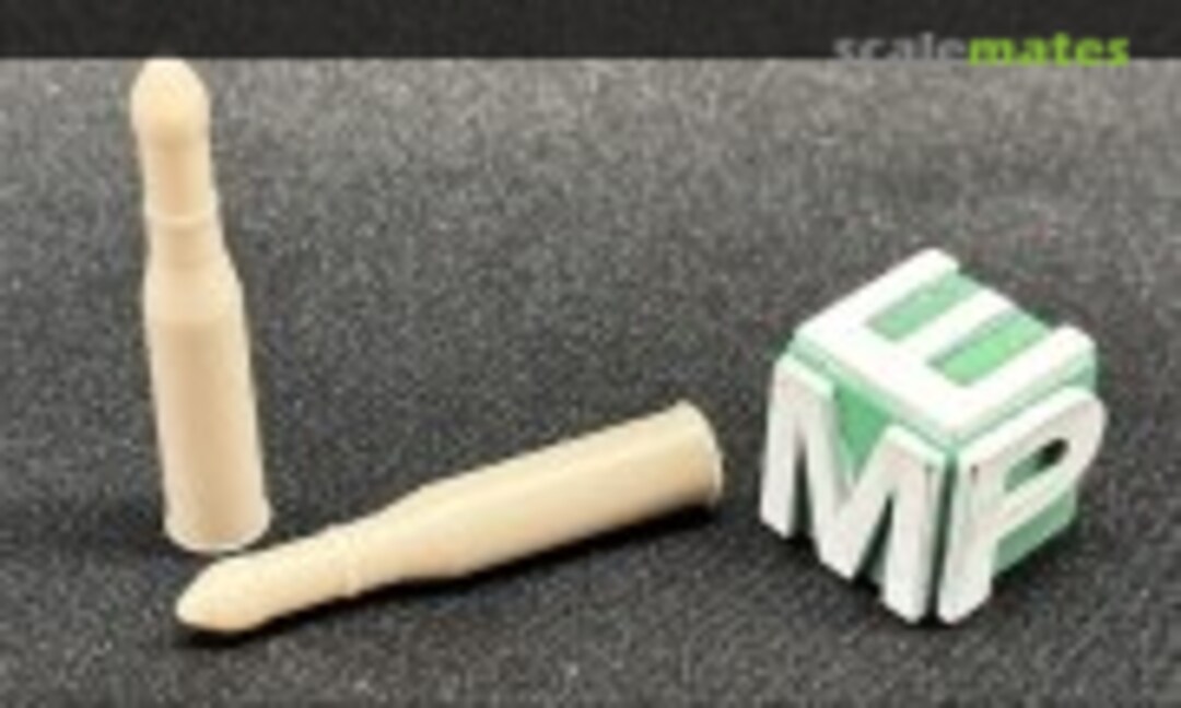 1:16 Ammo 5cm for L/42 KwK38 - AP (6 pieces) (EMP3d 16040461) 16040461