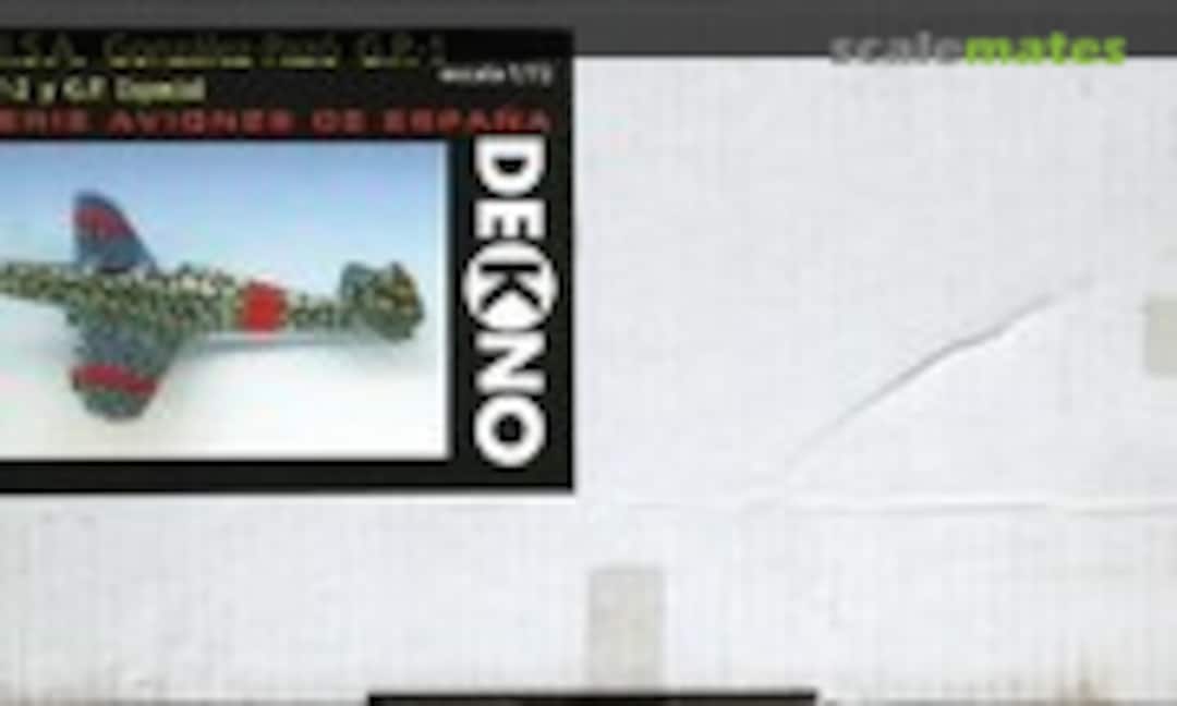 1:72 A.I.S.A. González-Pazó G.P.-1, G.P.-2 y G.P. Especial (Dekno Models E-2300) E-2300