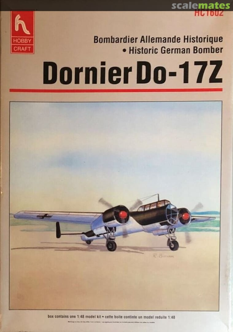 Boxart Dornier Do-17Z HC 1602 Hobbycraft