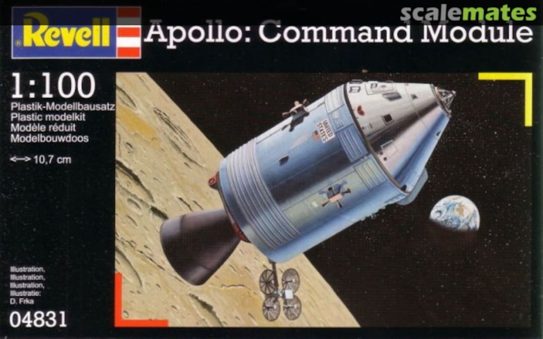 Boxart Apollo Command Module 04831 Revell