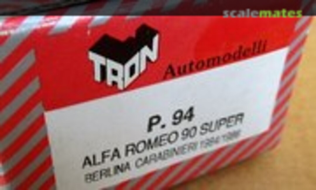 1:43 Alfa Romeo 90 Super "Carabinieri" (Tron P94) P94