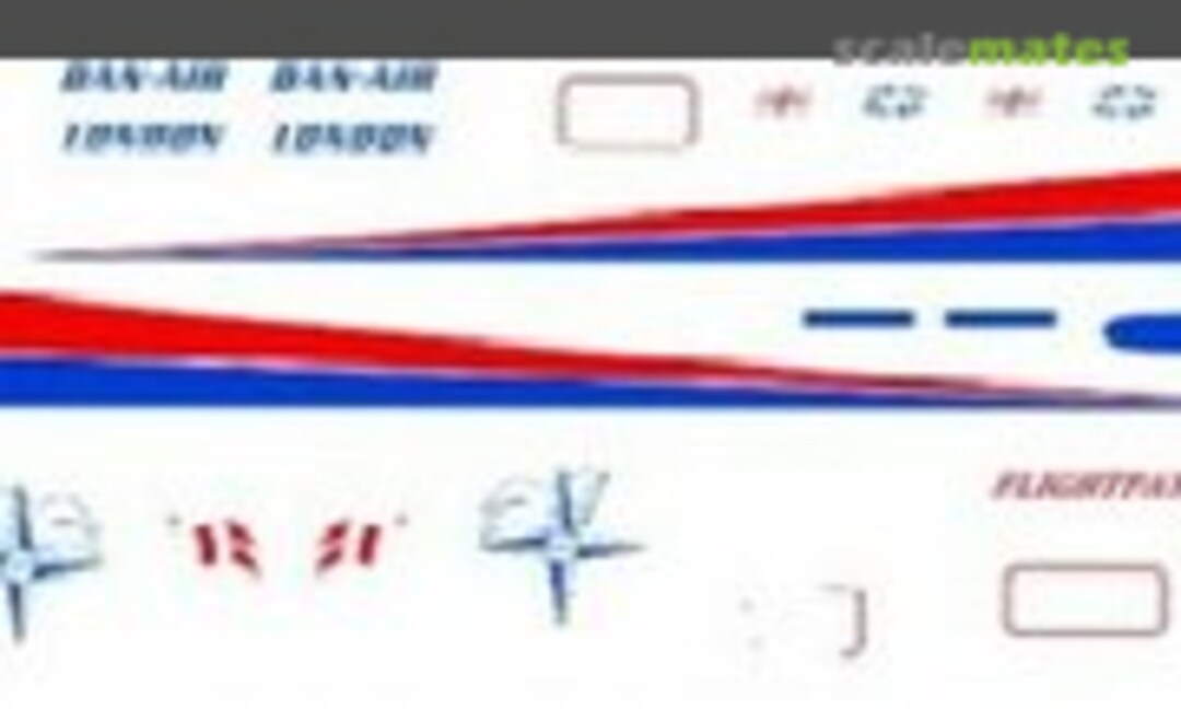 1:144 British Aerospace 146-100A (Flightpath Decals FP44-339) FP44-339