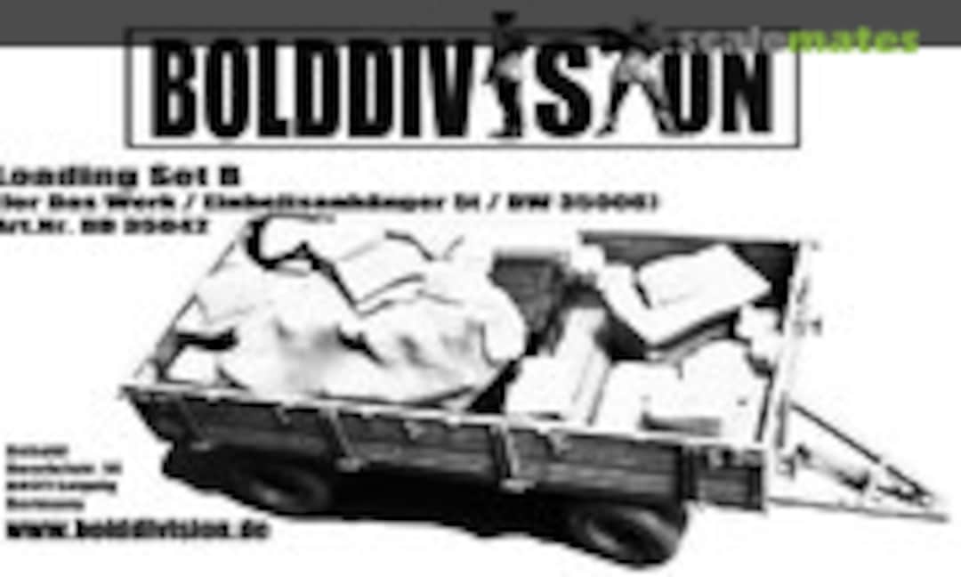 1:35 Beladungsset B / Loading set B Einheitsanhänger 5t (Bolddivision 35042) 35042