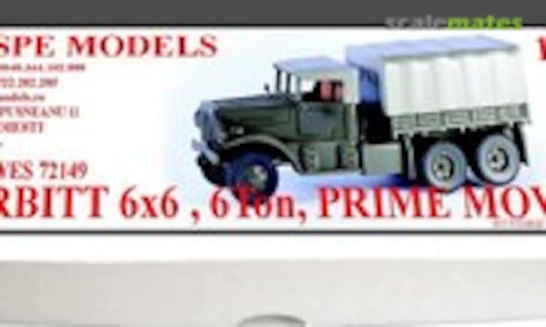 1:72 Corbitt 6x6, 6ton, Prime Mover (Wespe Models WES 72149)
