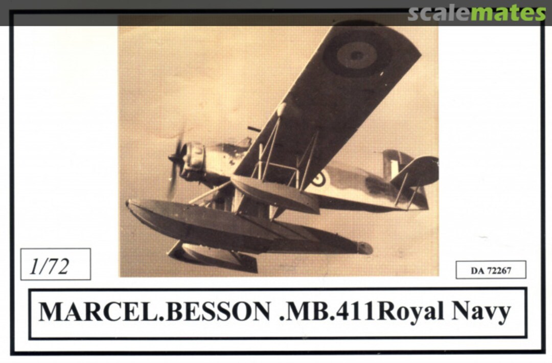 Boxart Marcel Besson MB.411 Royal Navy DA72267 Dujin Boxart Marcel Besson MB.411 Royal Navy DA72267 Dujin