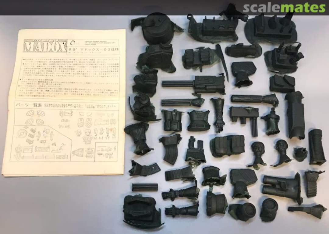 Contents Supplementary Part for MADOX-89'  Zero Creative & Works