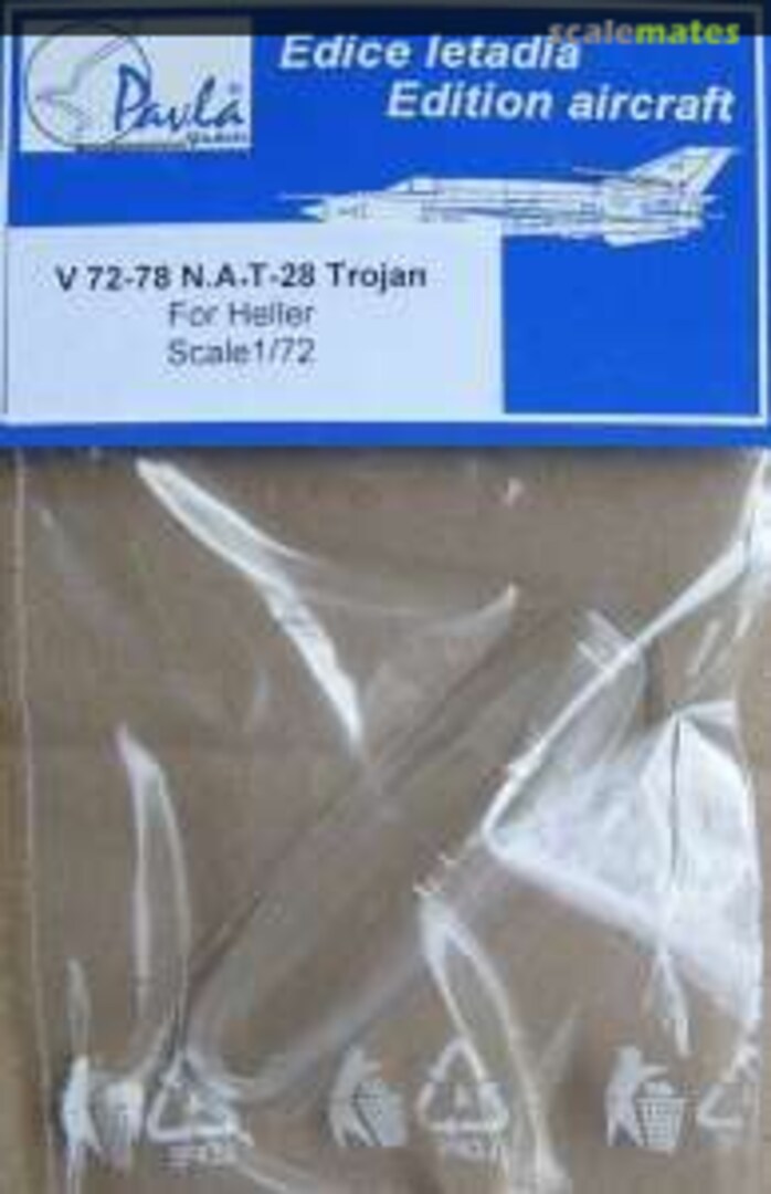 Boxart N. A. T-28 Trojan for Heller V72-78 Pavla Models Boxart N. A. T-28 Trojan for Heller V72-78 Pavla Models