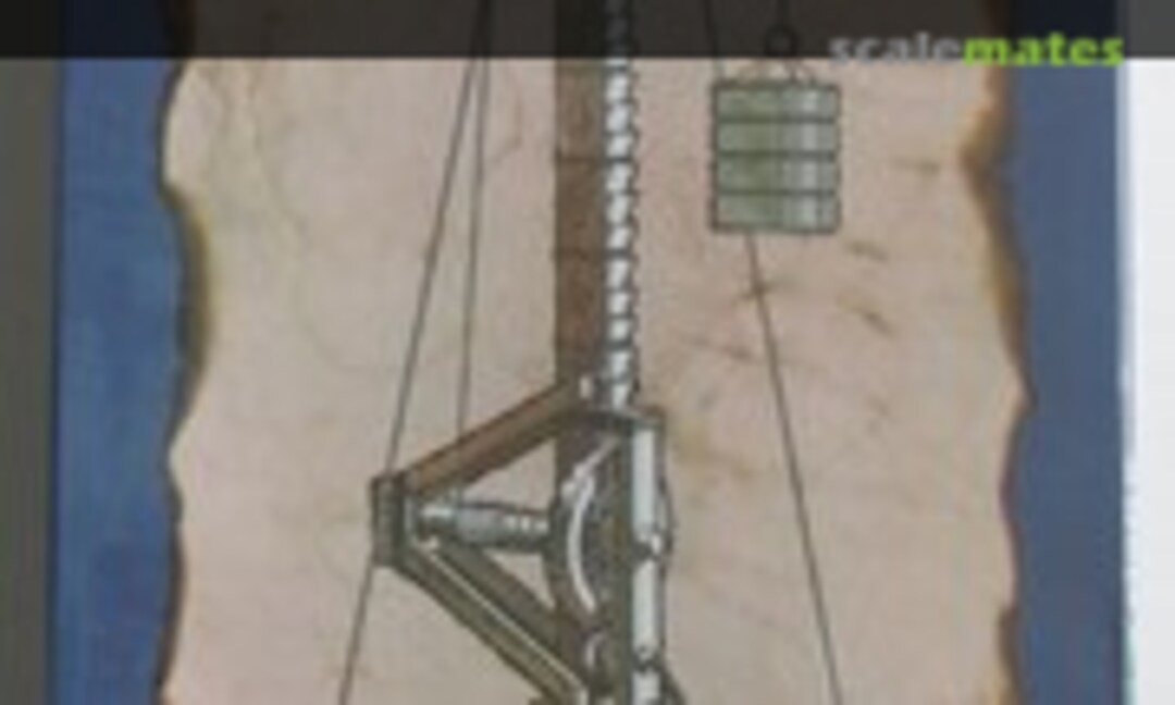 1:12 Leonardo Da Vinci’s Movable Crane (AMT L100) L100