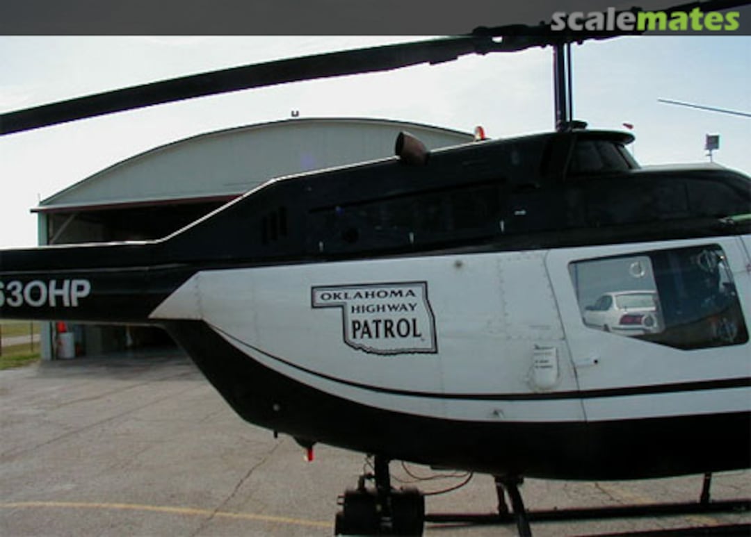 Boxart Oklahoma Highway Patrol (BELL 206B) 03-08-48 JBOT Decals Boxart Oklahoma Highway Patrol (BELL 206B) 03-08-48 JBOT Decals