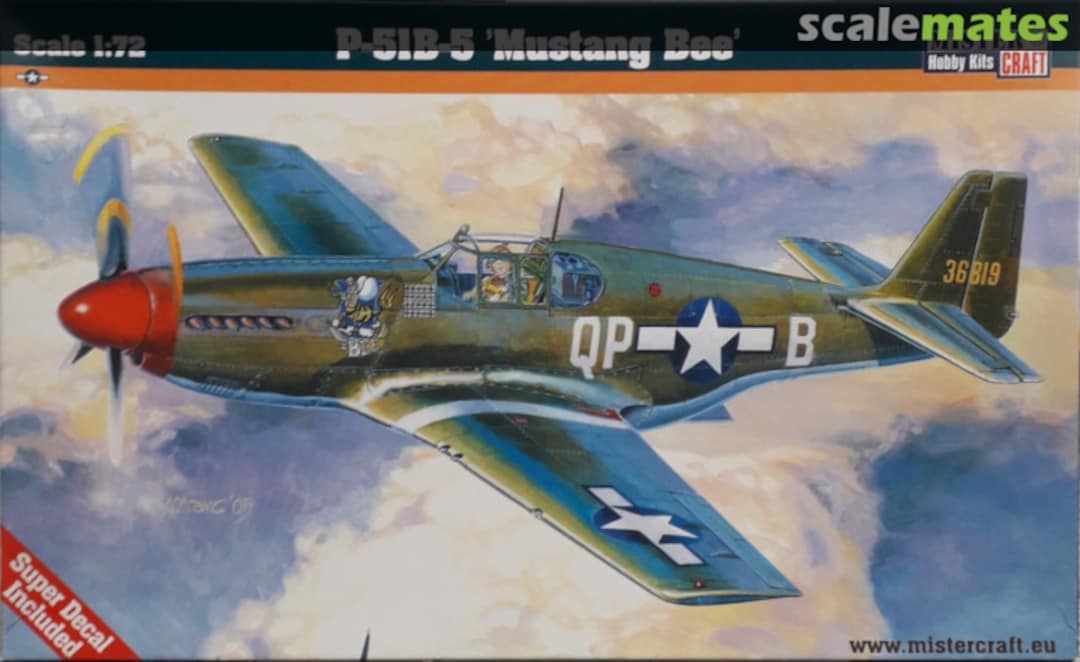 Boxart P-51B-5 'Mustang Bee' C-48 MisterCraft Boxart P-51B-5 'Mustang Bee' C-48 MisterCraft
