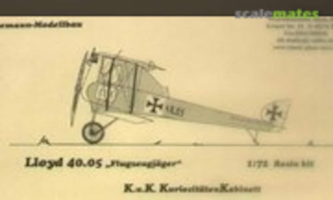 1:72 Lloyd 40.05 "Flugzeugjäger" (Lüdemann-Modellbau LR64) LR64