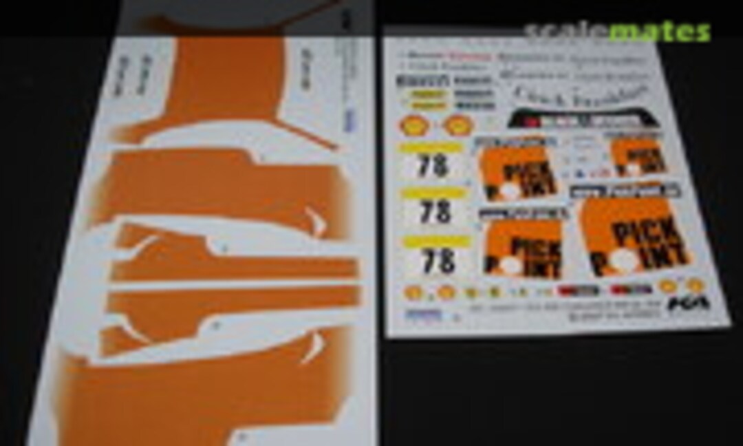 1:24 Ferrari F430 Challenge Decal #04 (KA Models KD-24007) KD-24007