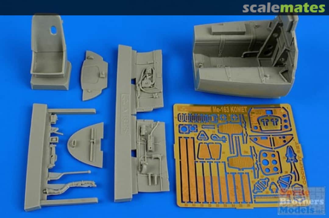 Boxart Messerschmitt Me 163B Komet - Cockpit Set 2198 Aires Boxart Messerschmitt Me 163B Komet - Cockpit Set 2198 Aires