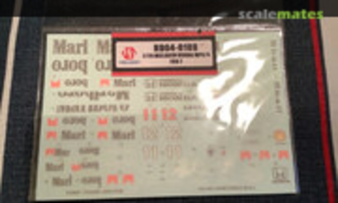 1:20 Mclaren Honda MP4/4 Detail Parts (Tamiya) (Hobby Design HD04-0108) HD04-0108