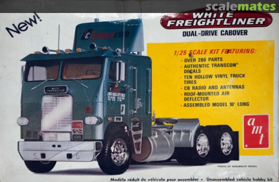 Boxart White Freightliner T-540 AMT