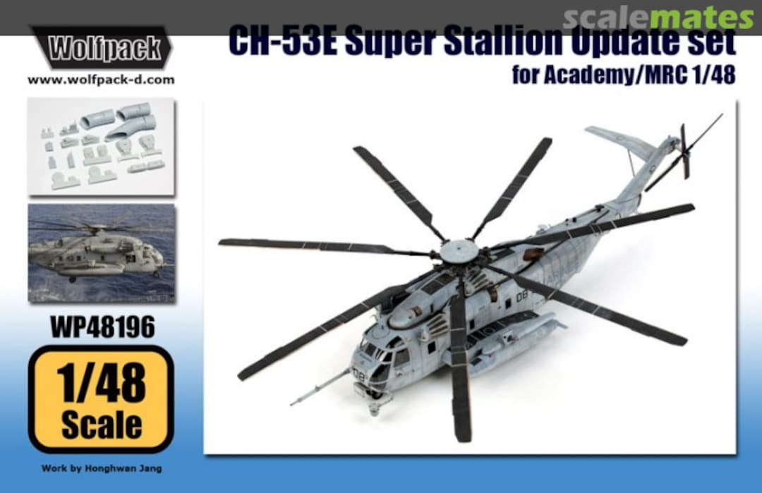 Boxart CH-53E Super Stallion Update Set WP48196 Wolfpack Boxart CH-53E Super Stallion Update Set WP48196 Wolfpack