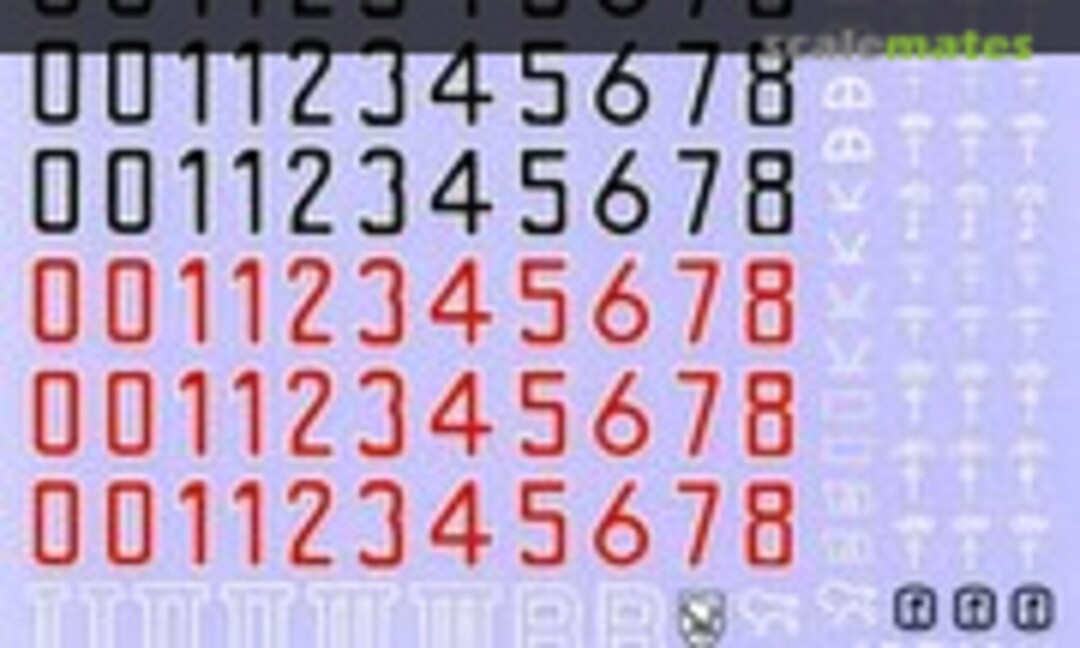 1:72 Deutsche Afrika Korps Tactical Marking (Authentic Decals G7201)