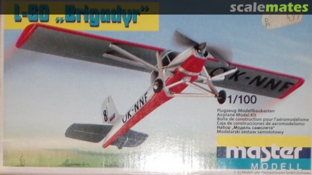 Boxart L-60 Brigadyr 1023 Master Modell Boxart L-60 Brigadyr 1023 Master Modell