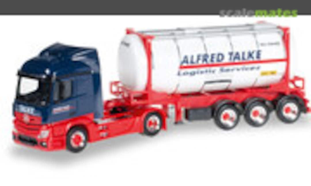 Mercedes-Benz Actros Streamspace Swapcontainer-Sattelzug &quot;Talke&quot; (Herpa 304979)