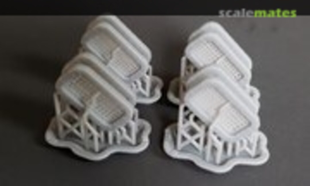 1:125 US Navy 25-man Life Rafts (Model Monkey 125-Life Rafts-8) 125-Life Rafts-8