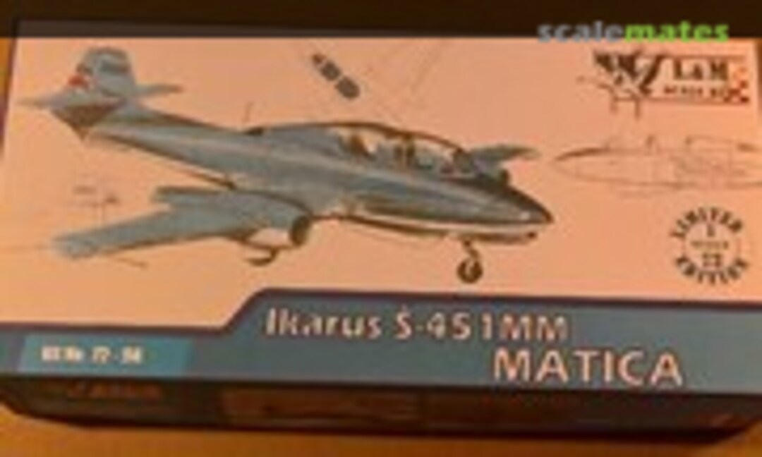 1:72 Ikarus Š-451MM Matica (L&M Resin Kits 72-115) 72-115