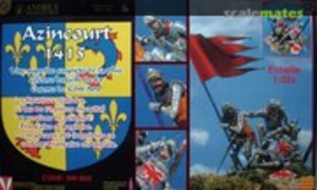 54mm Azincourt (1415) (Andrea Miniatures SM-S05) SM-S05