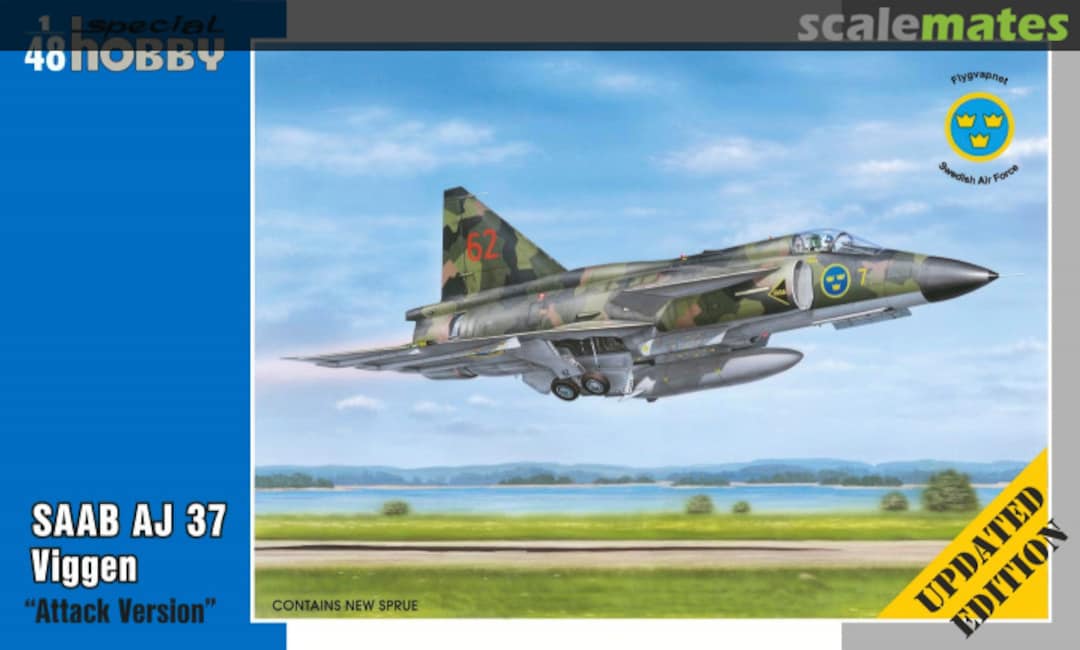 Boxart Saab AJ 37 Viggen SH48148 Special Hobby