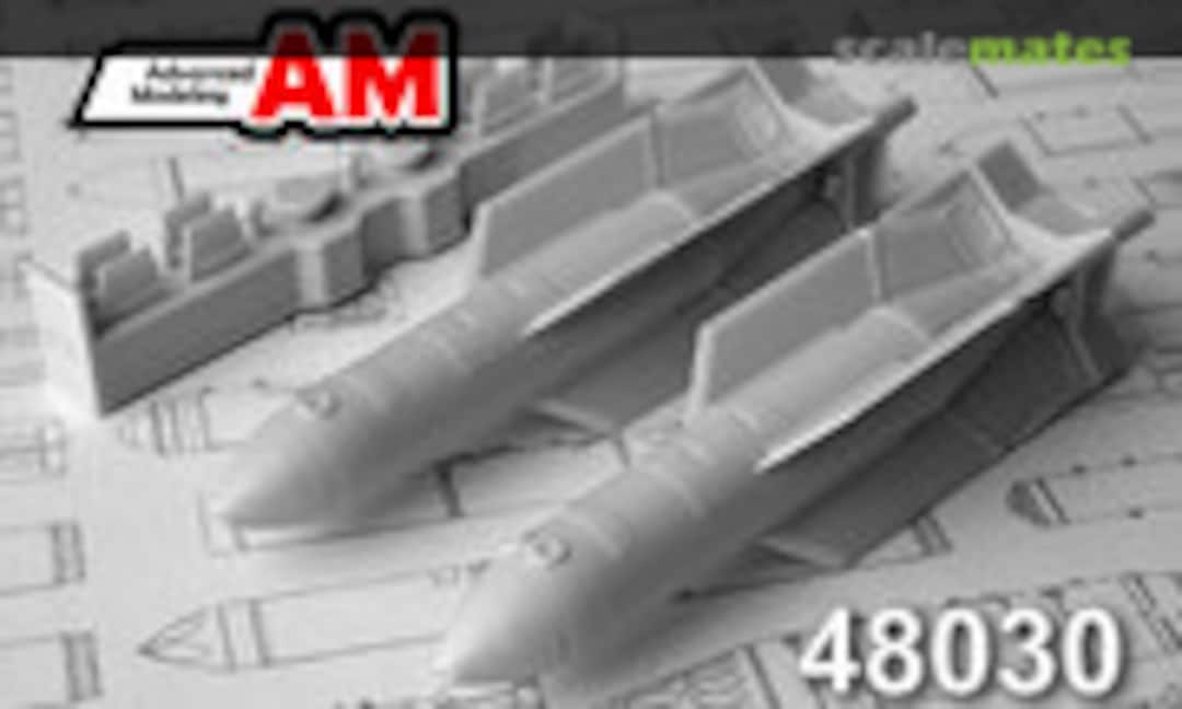 1:48 PBK-500U SPBE 500 kg gliding cluster bomb (x2) (Advanced Modeling AMC 48030) AMC 48030