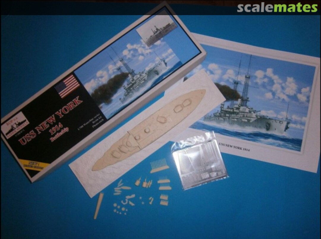 Contents USS New York 1914 S700/071 ROP o.s. Samek Models