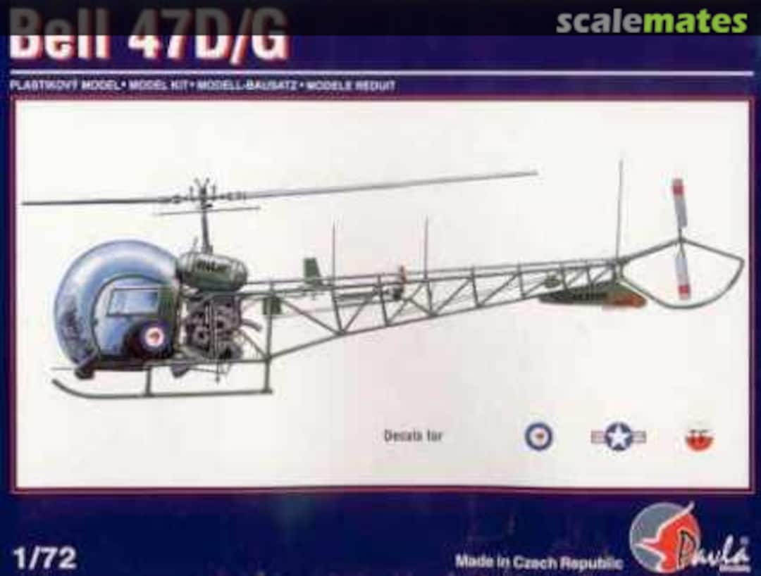 Boxart Bell 47D/G 72005 Pavla Models Boxart Bell 47D/G 72005 Pavla Models