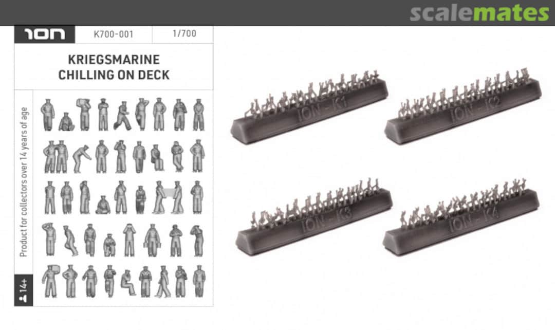 Boxart Kriegsmarine - Chilling on Deck K700-001 ION Model Boxart Kriegsmarine - Chilling on Deck K700-001 ION Model