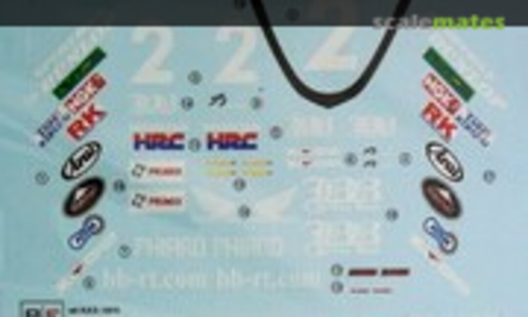 1:12 Honda RS250 RW (Ragged Edge Designs 12015) 12015