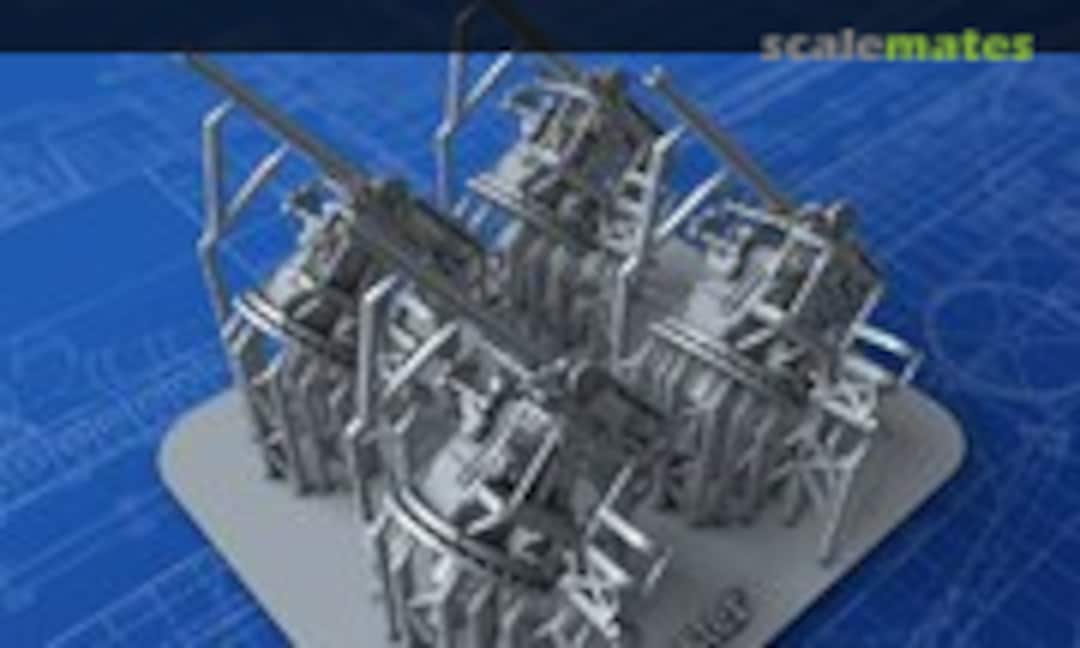 1:350 4”/45 (10.2cm) QF Mk.V***(N) HA Mk.IV (Micro Master MM0010P) MM0010P