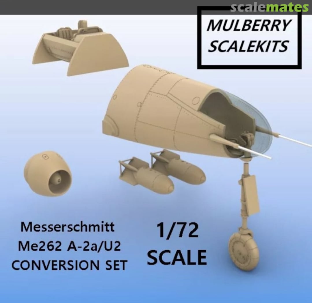 Boxart Messerschmitt Me262 A-2/U-2 Mulberry Scalekits Boxart Messerschmitt Me262 A-2/U-2 Mulberry Scalekits
