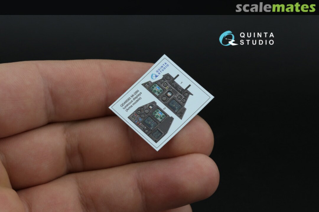 Contents Mi-28N Luminous Displays interior 3D decals QD48585 Quinta Studio