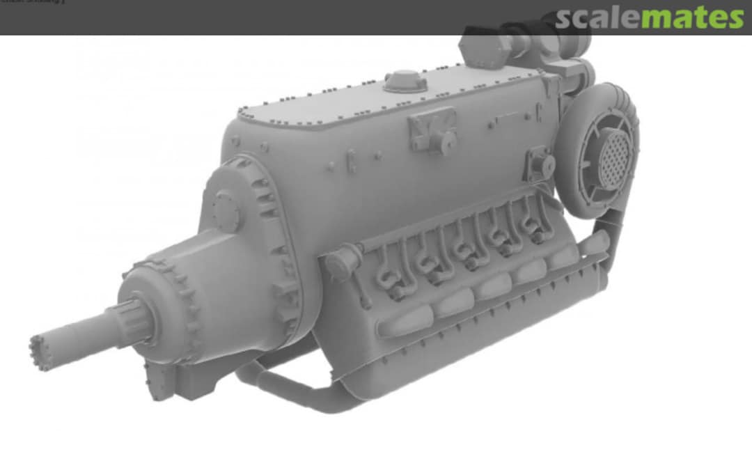 Boxart Daimler-Benz DB-603 72028 KatModel Boxart Daimler-Benz DB-603 72028 KatModel